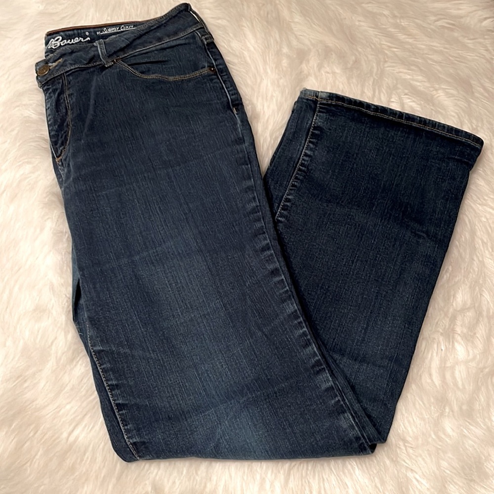 Women’s 12 Eddie Bauer Dark Wash Jeans